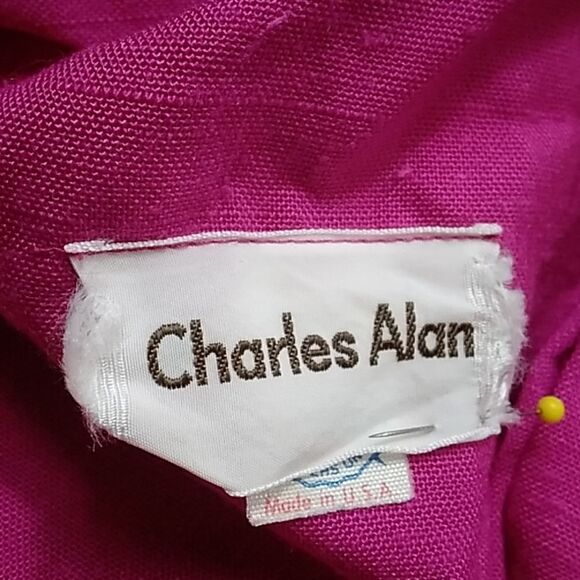 Vintage Charles Alan Made In USA Women Dress Size 10 - Picture 10 of 16